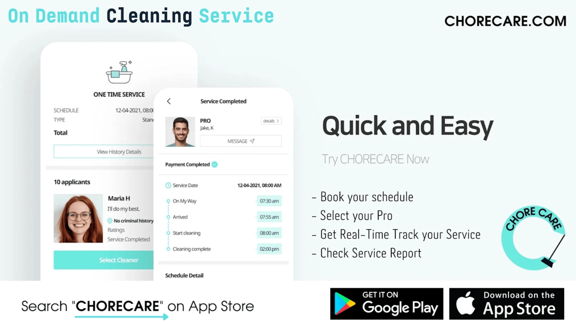Chore Care Challenges The Status Quo With Their Online On-Demand Cleaning Services 6