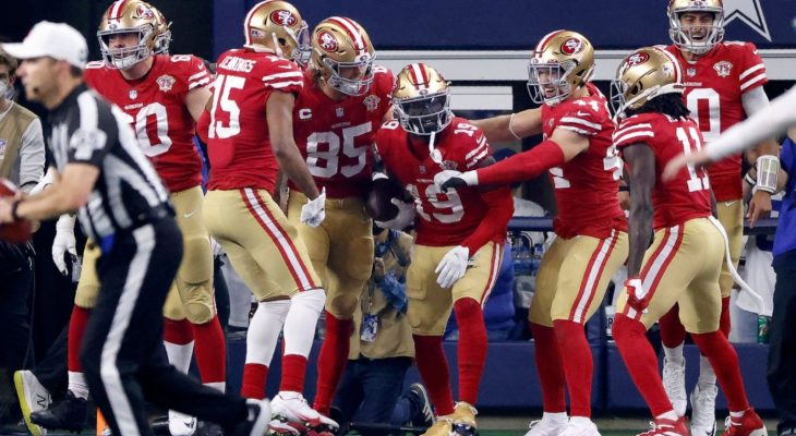 49ers hang on late for 23-17 wild-card victory over Cowboys 13