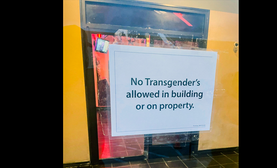 Bliss Adult Arcade bans transgender patrons 2